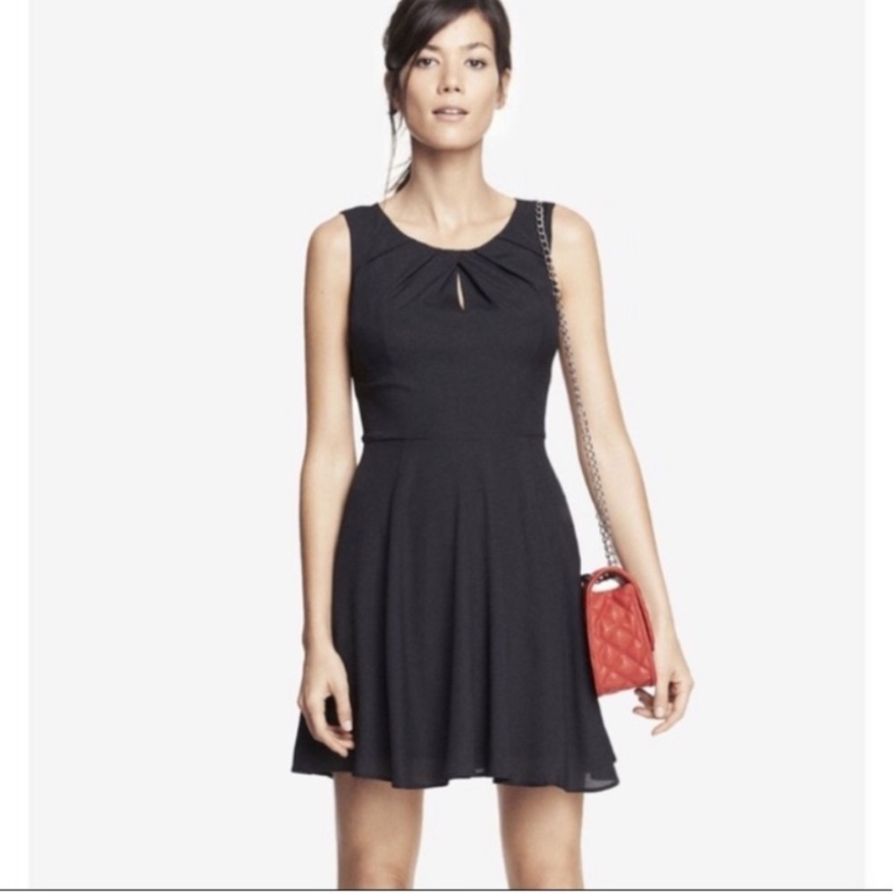 Express Black Sleeveless Dress NWT